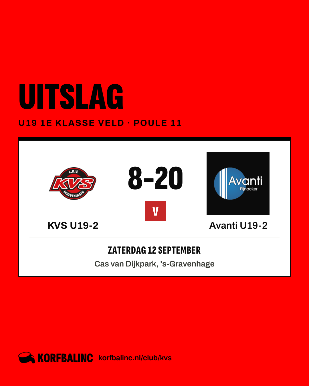 KVS U19-2 - Avanti U19-2
