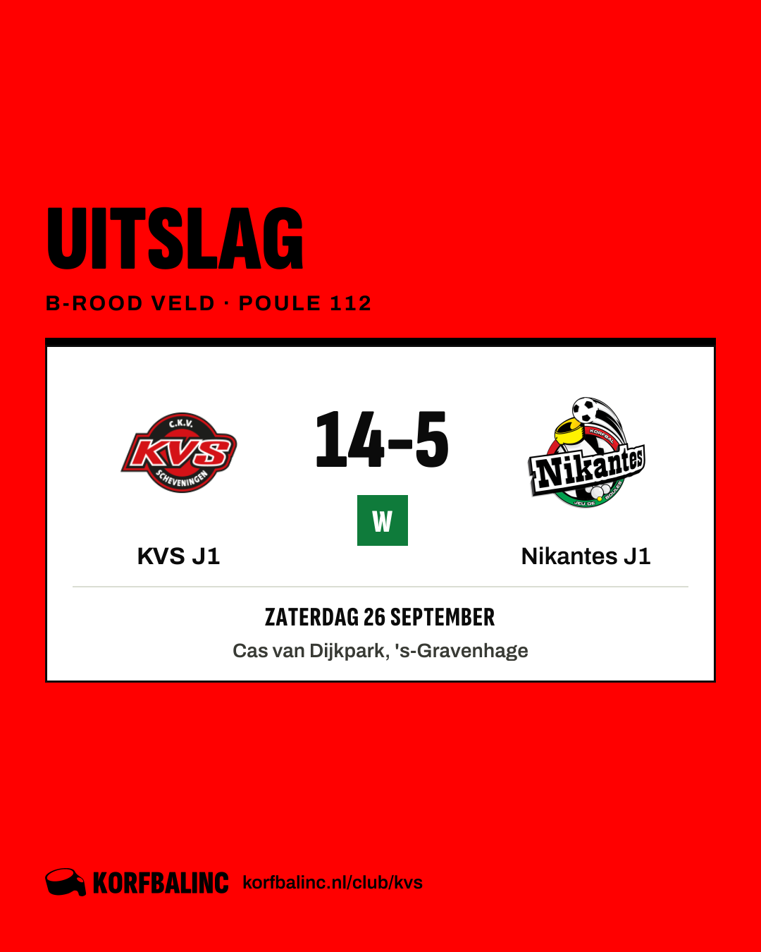 KVS J1 - Nikantes J1