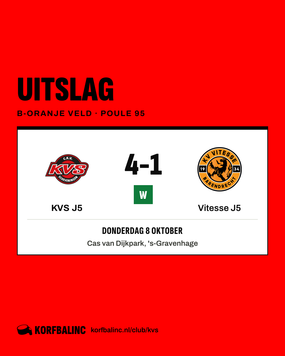 KVS J5 - Vitesse J5