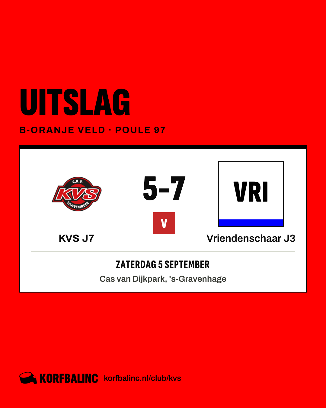 KVS J7 - Vriendenschaar J3
