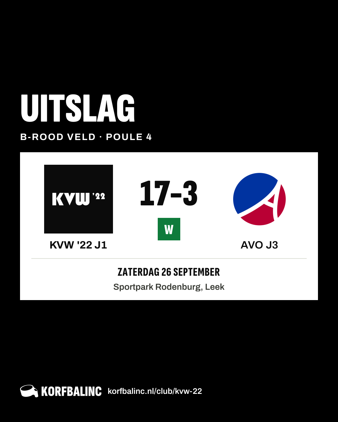 KVW '22 J1 - AVO J3