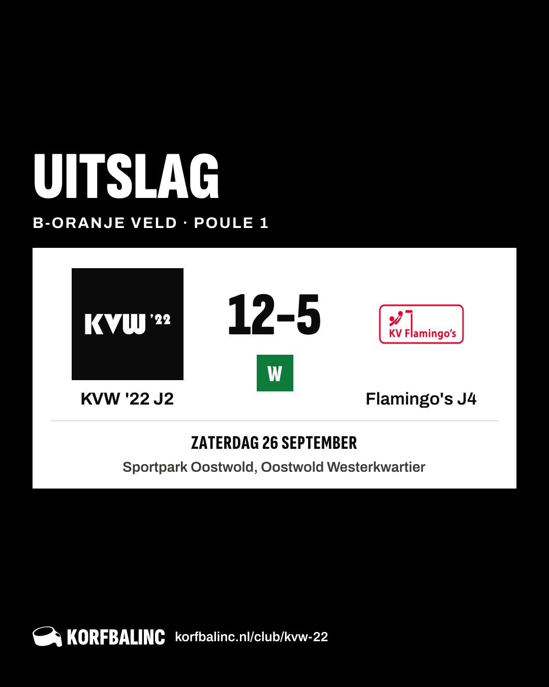 KVW '22 J2 - Flamingo's J4