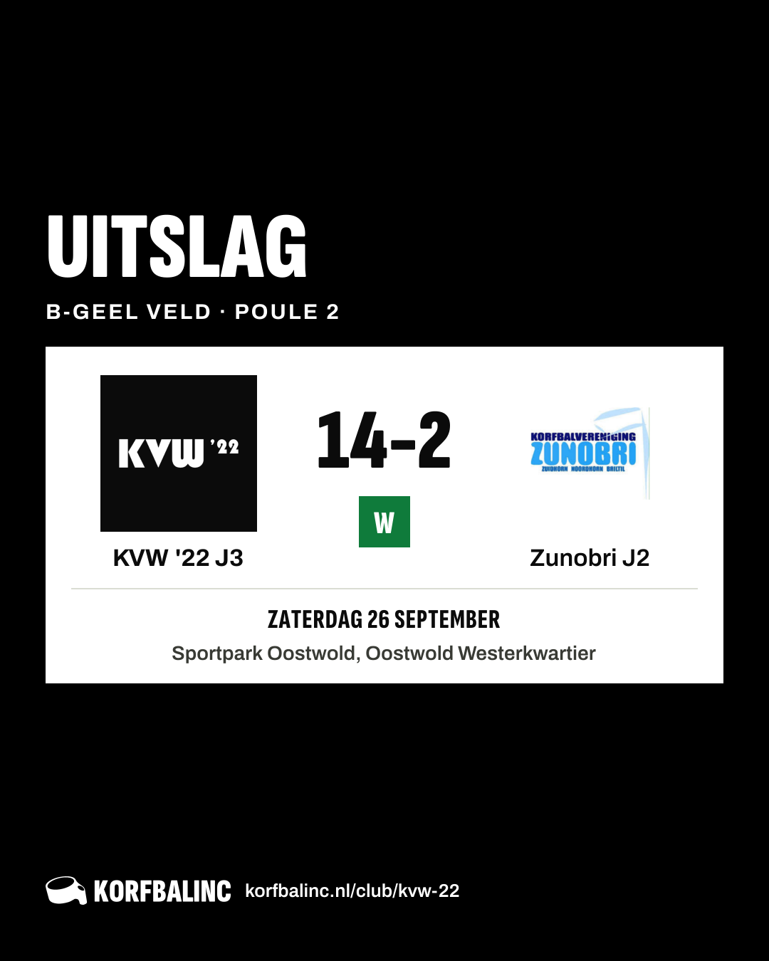 KVW '22 J3 - Zunobri J2