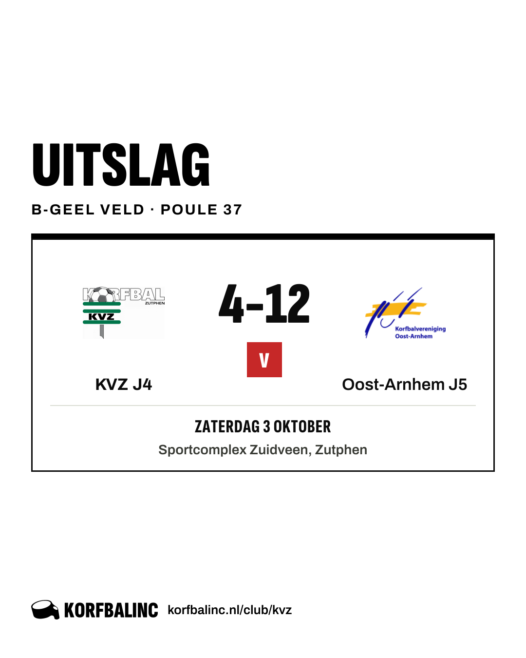 KVZ J4 - Oost-Arnhem J5
