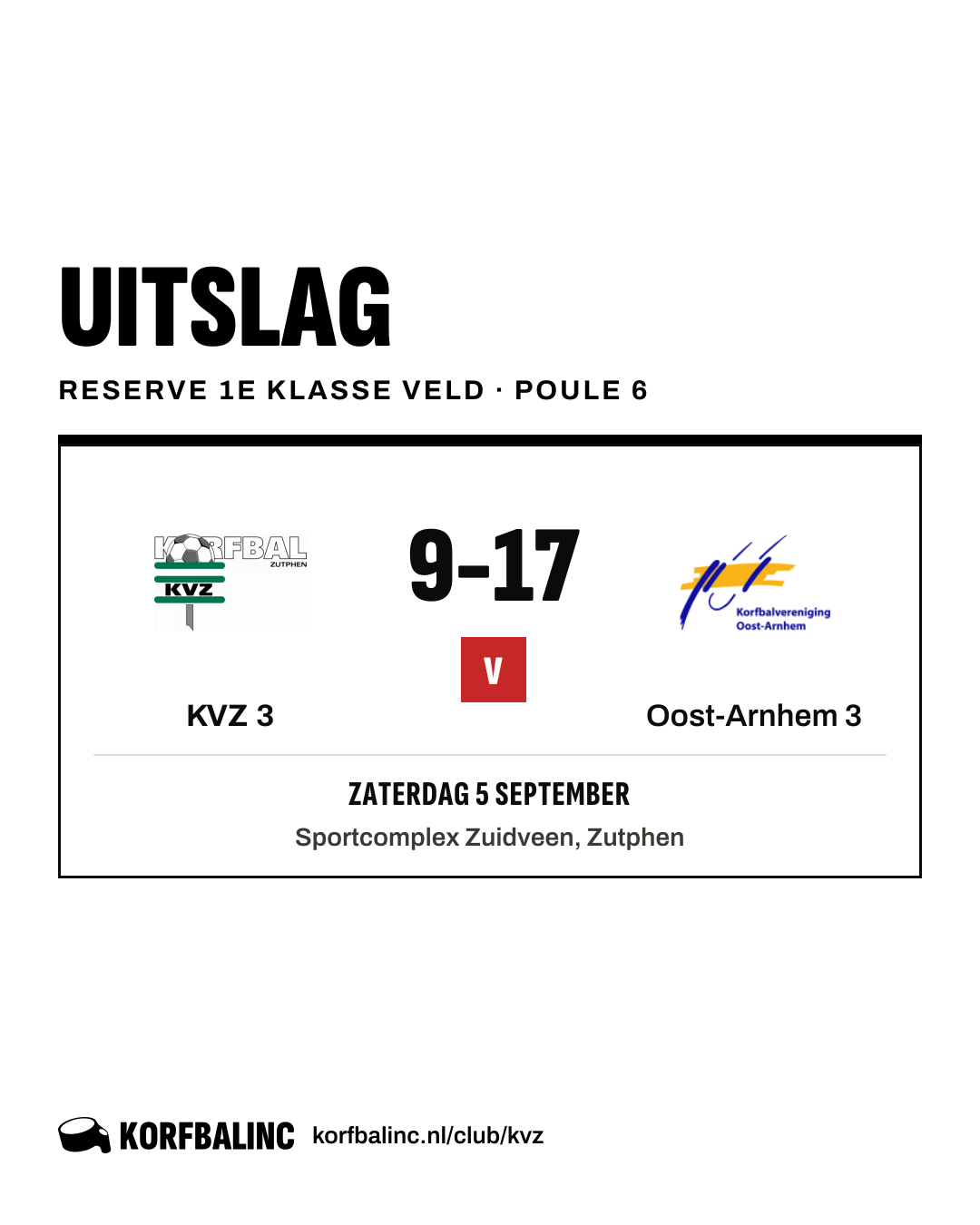 KVZ 3 - Oost-Arnhem 3