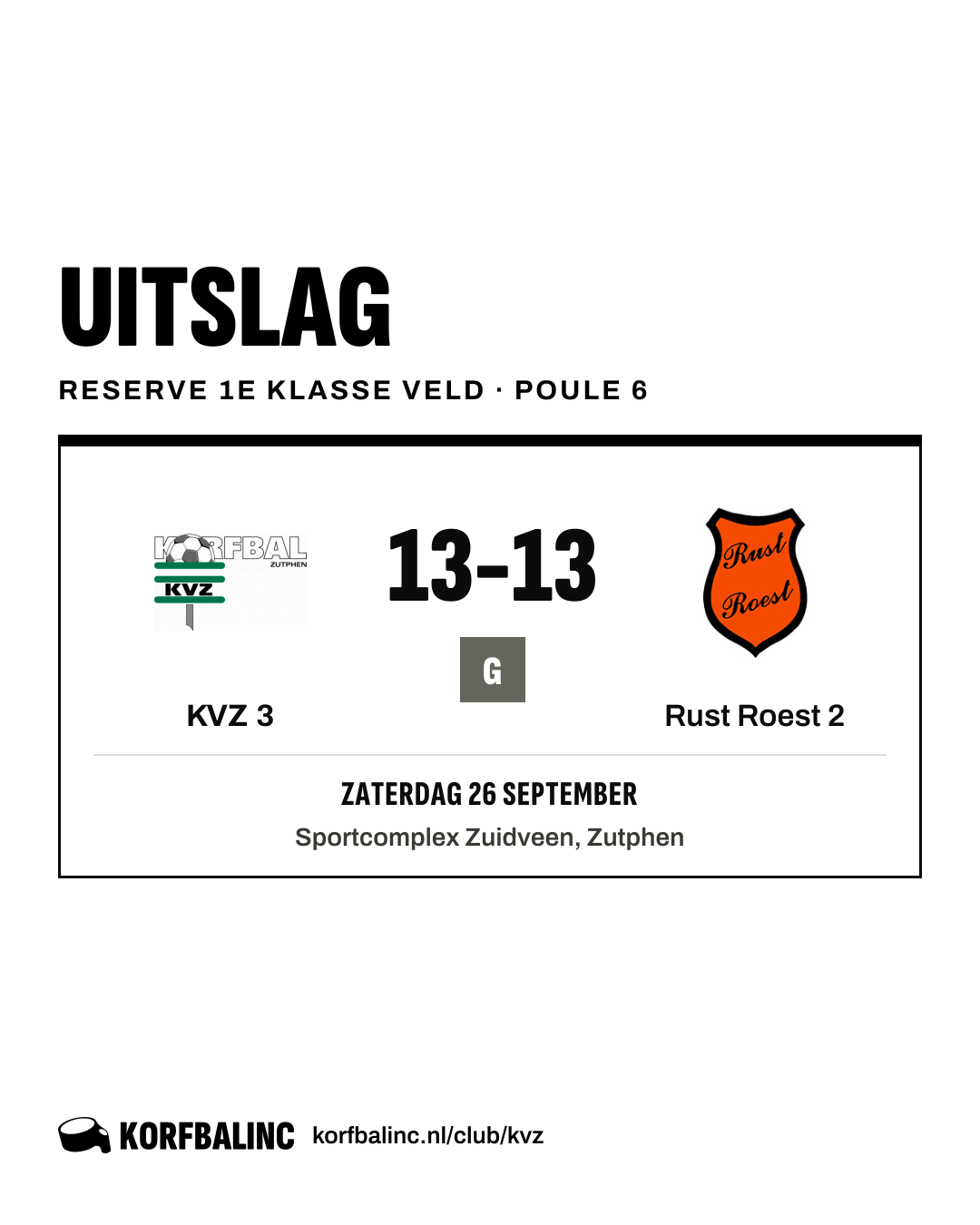KVZ 3 - Rust Roest 2