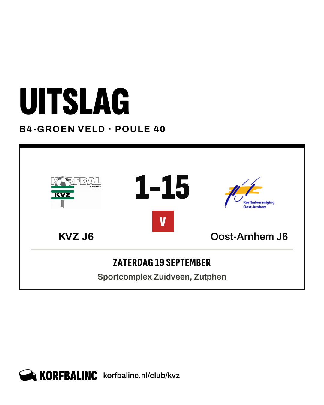 KVZ J6 - Oost-Arnhem J6