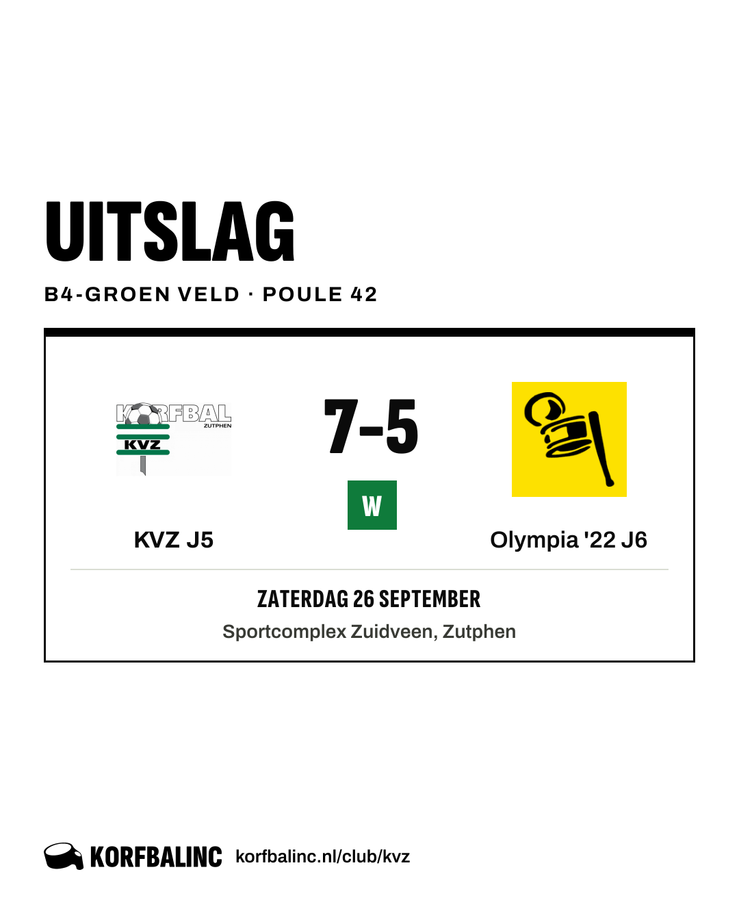KVZ J5 - Olympia '22 J6