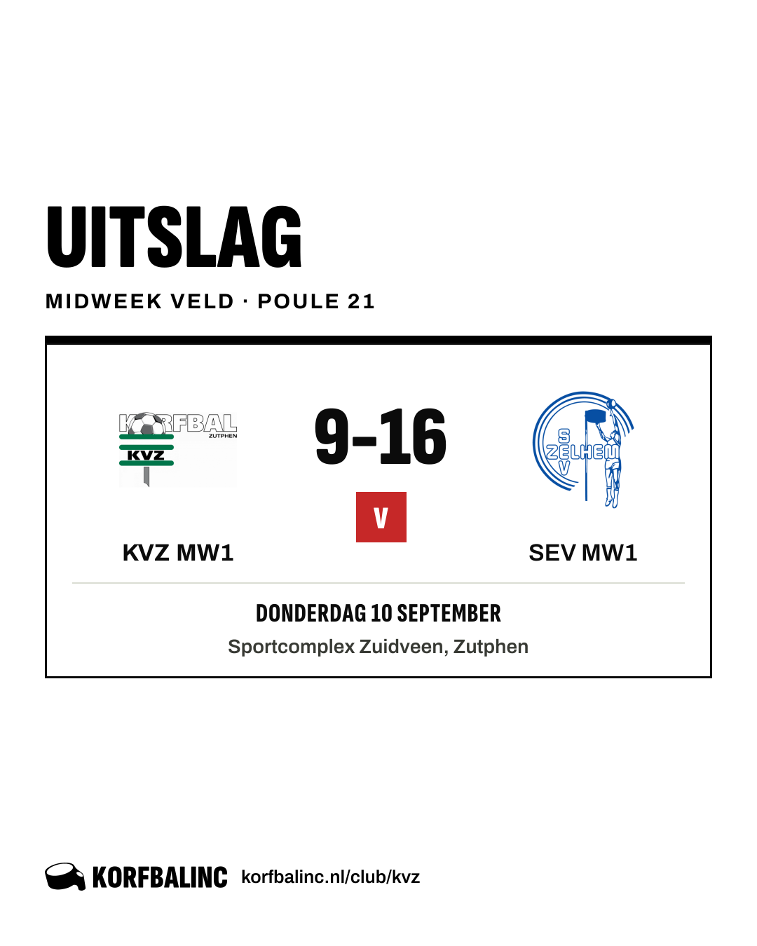 KVZ MW1 - SEV MW1