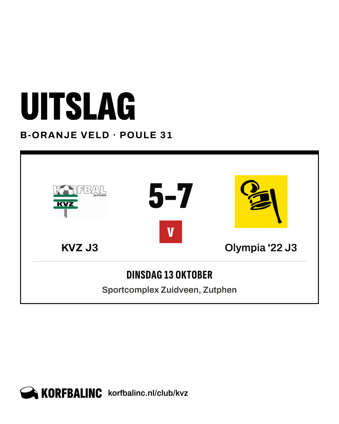 KVZ J3 - Olympia '22 J3