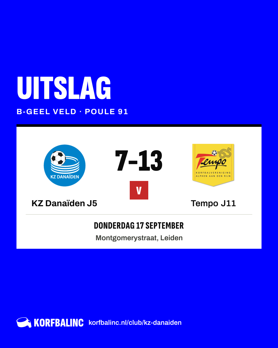 KZ Danaïden J5 - Tempo J11