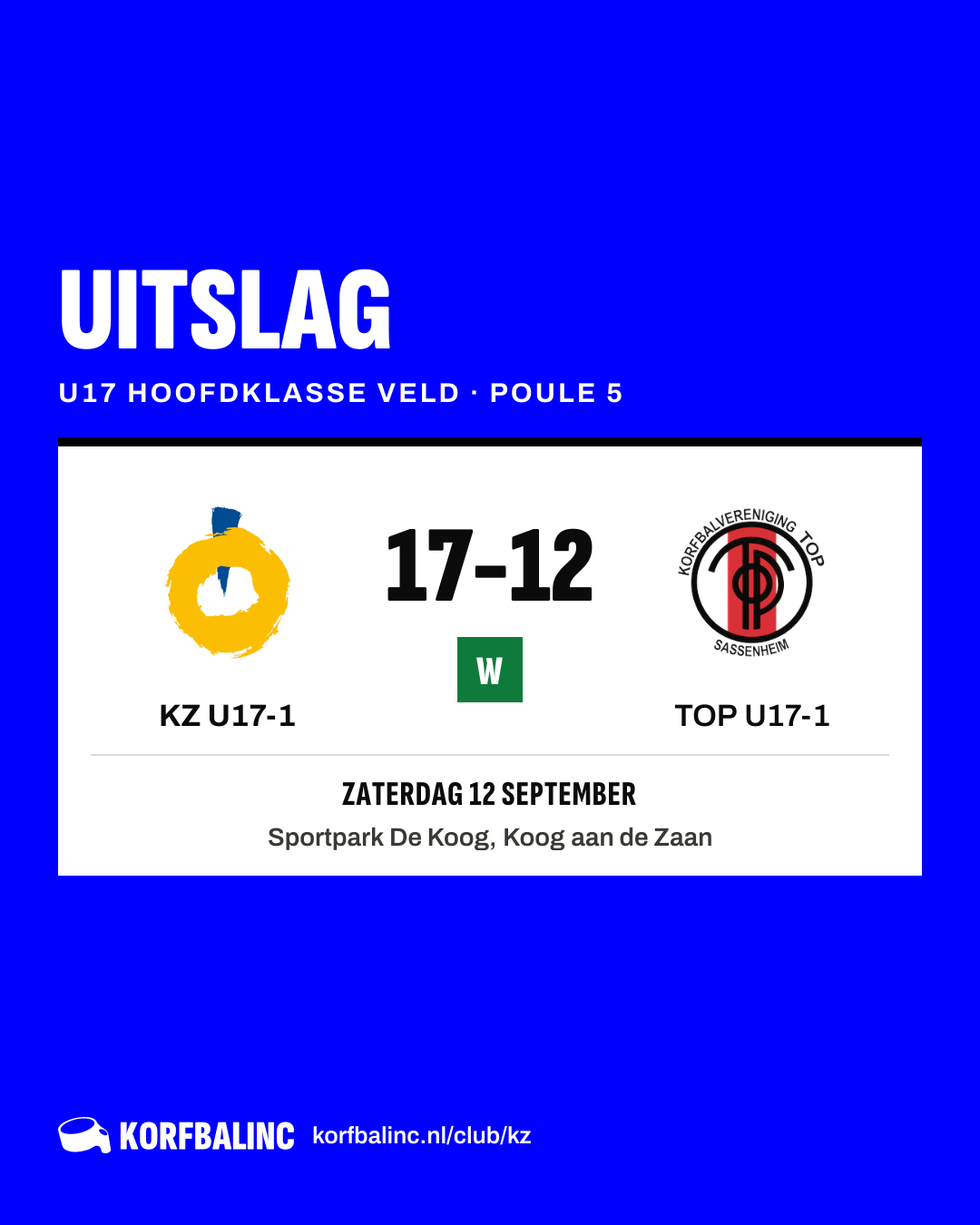KZ U17-1 - TOP U17-1