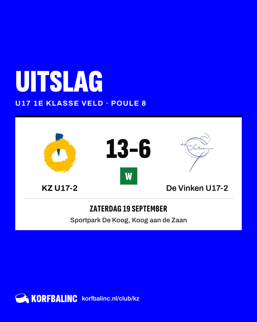 KZ U17-2 - De Vinken U17-2