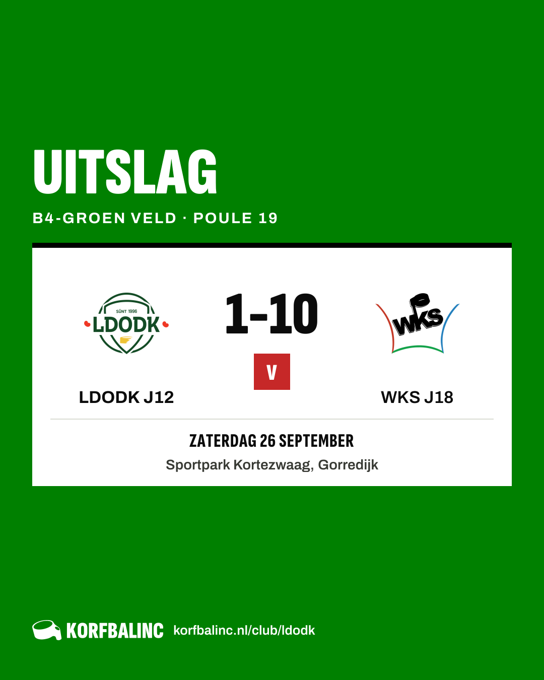 LDODK J12 - WKS J18