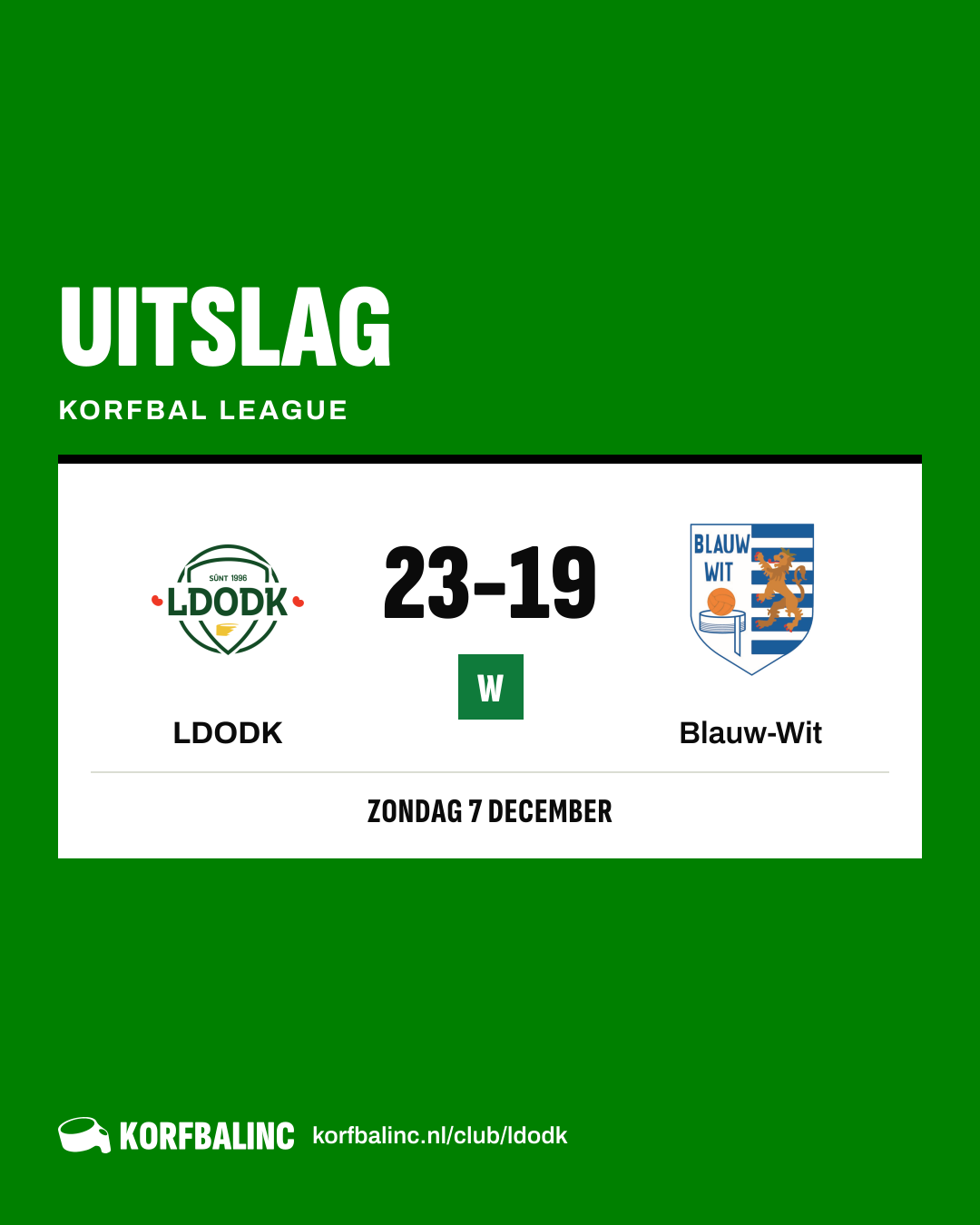 LDODK - Blauw-Wit