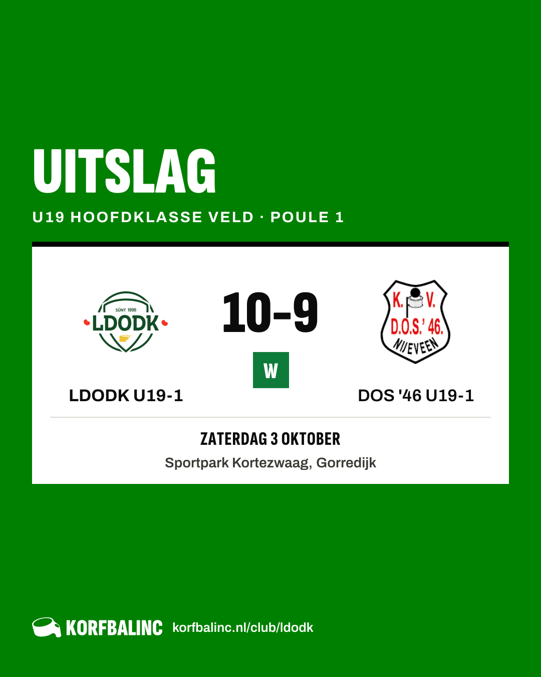 LDODK U19-1 - DOS '46 U19-1