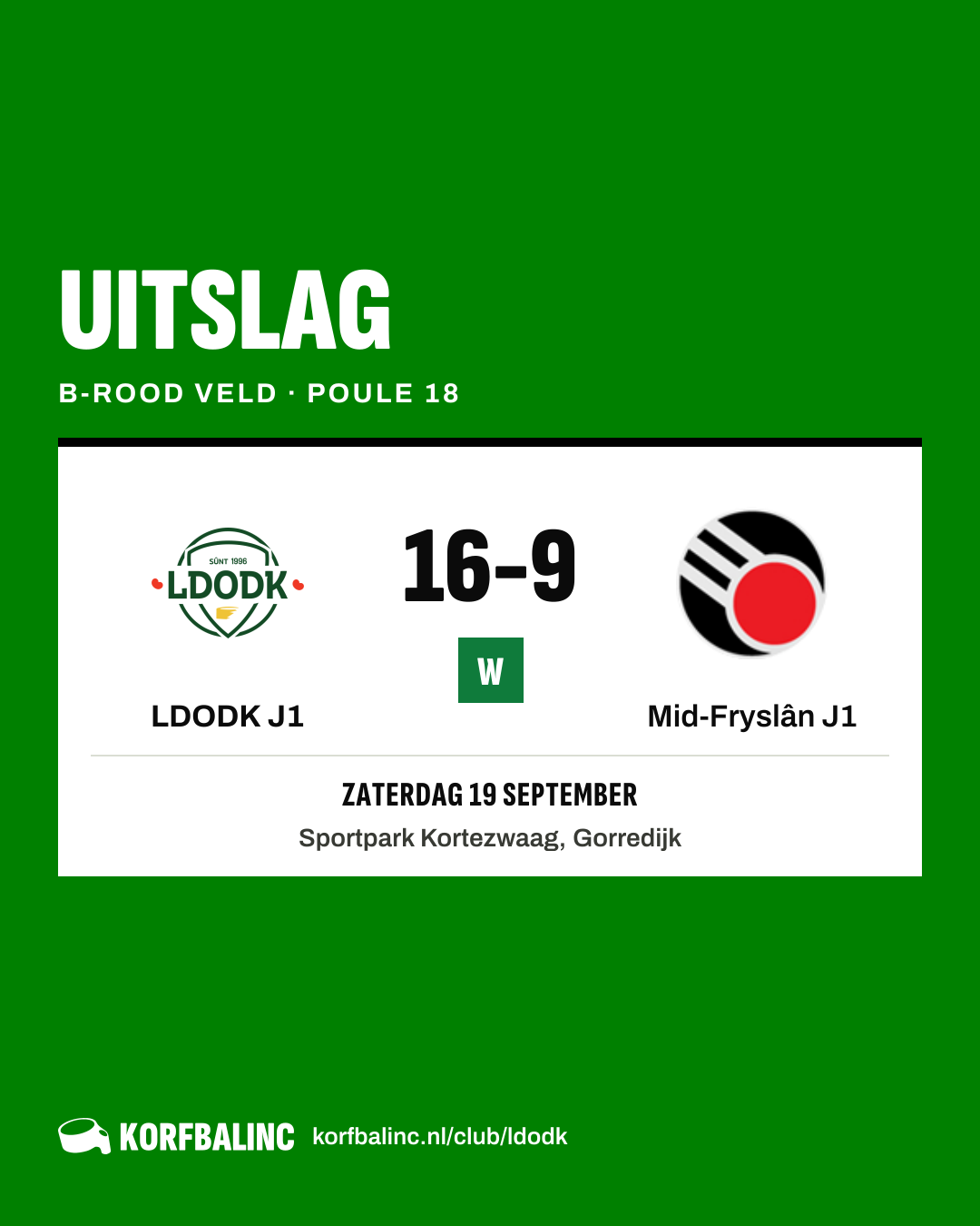 LDODK J1 - Mid-Fryslân J1