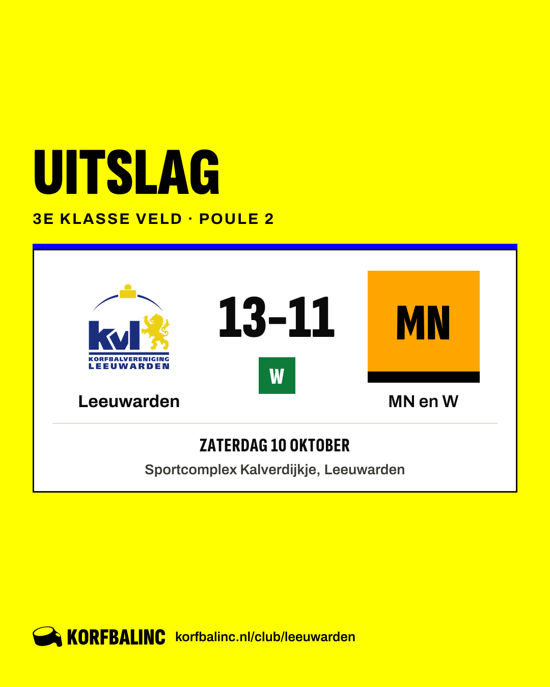 Leeuwarden - MN en W