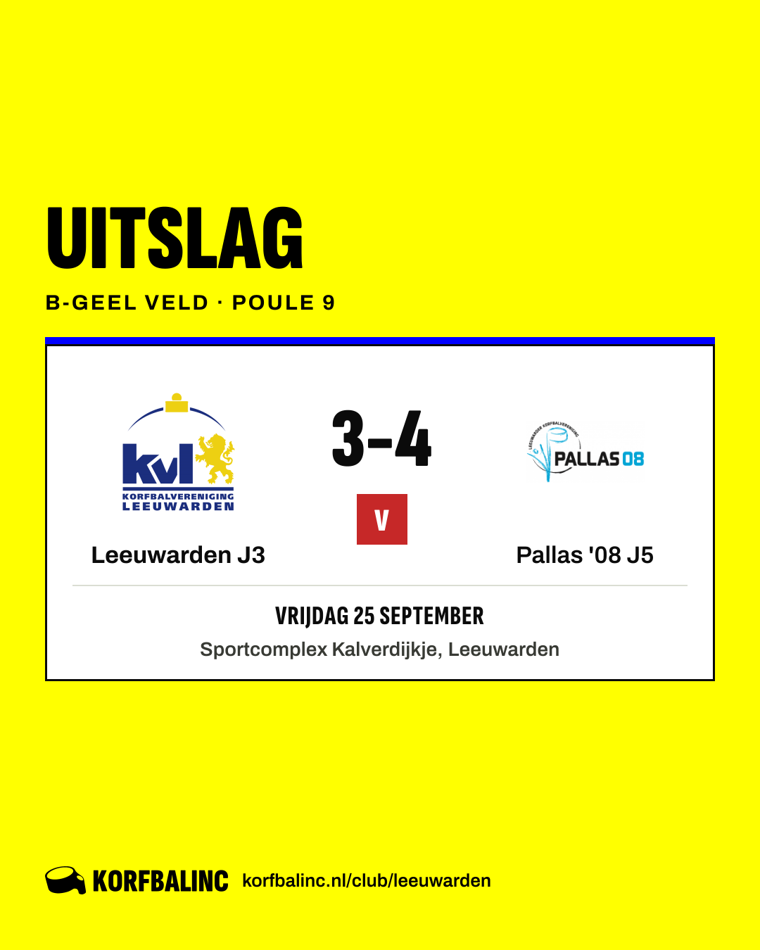 Leeuwarden J3 - Pallas '08 J5