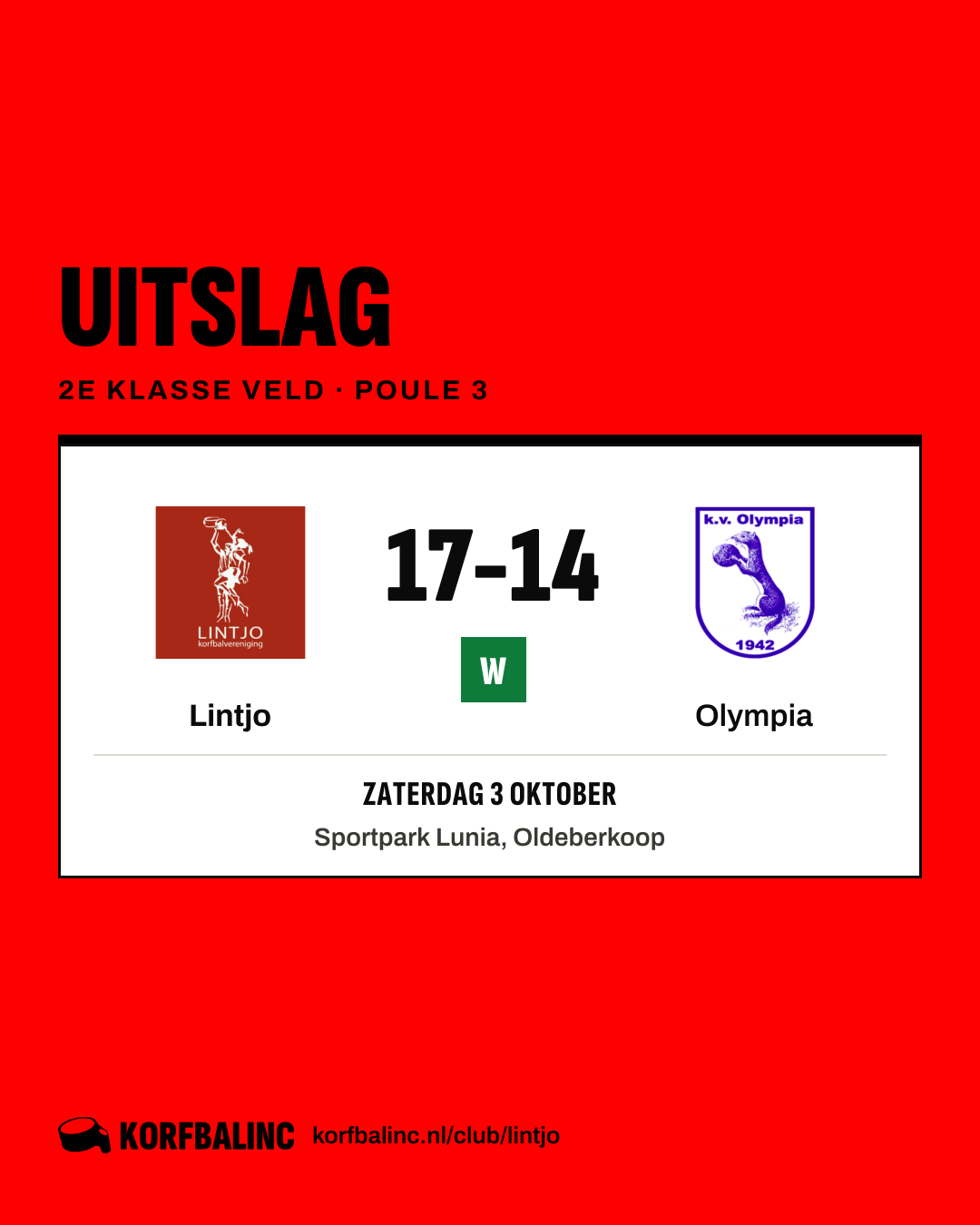 Lintjo - Olympia