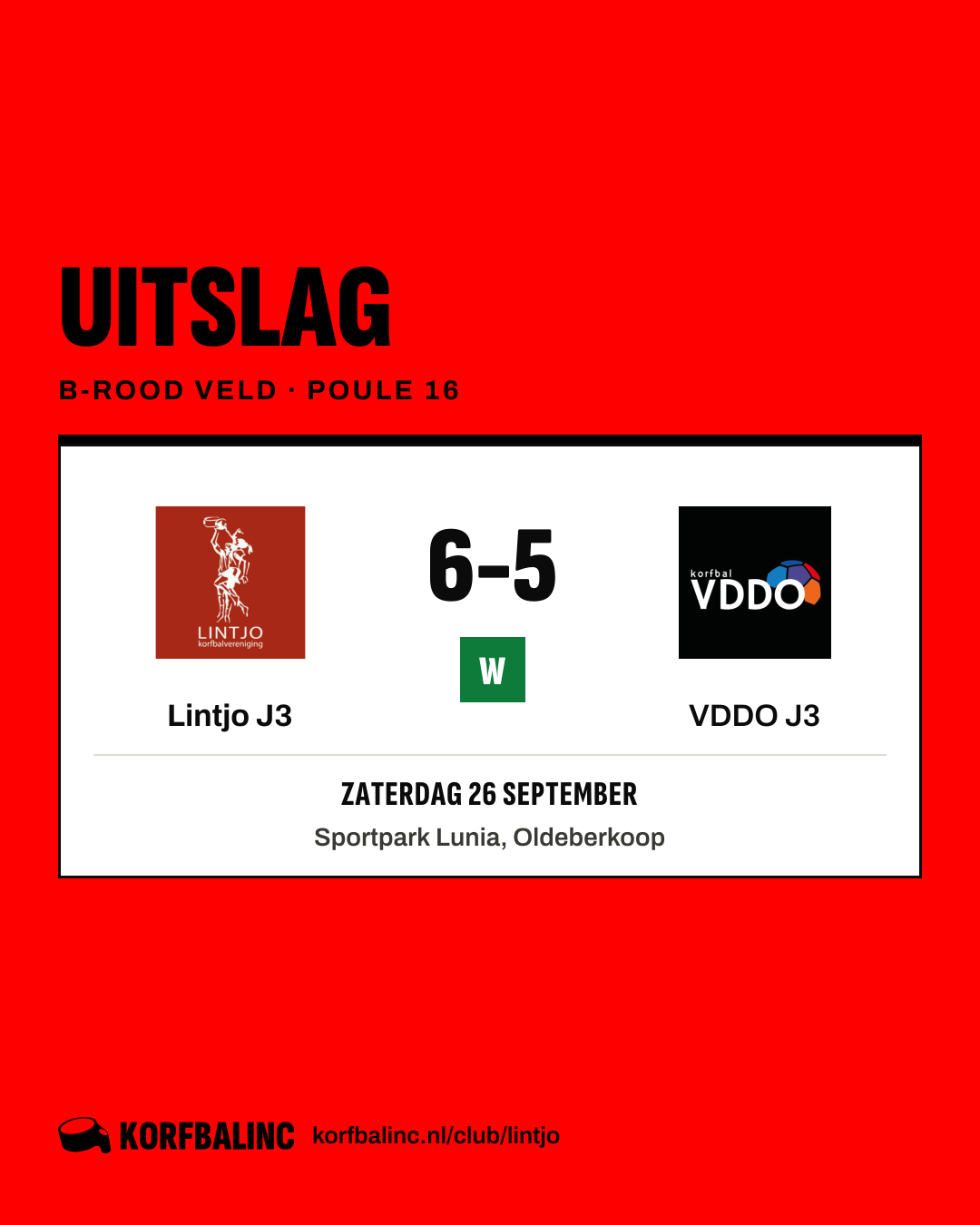Lintjo J3 - VDDO J3
