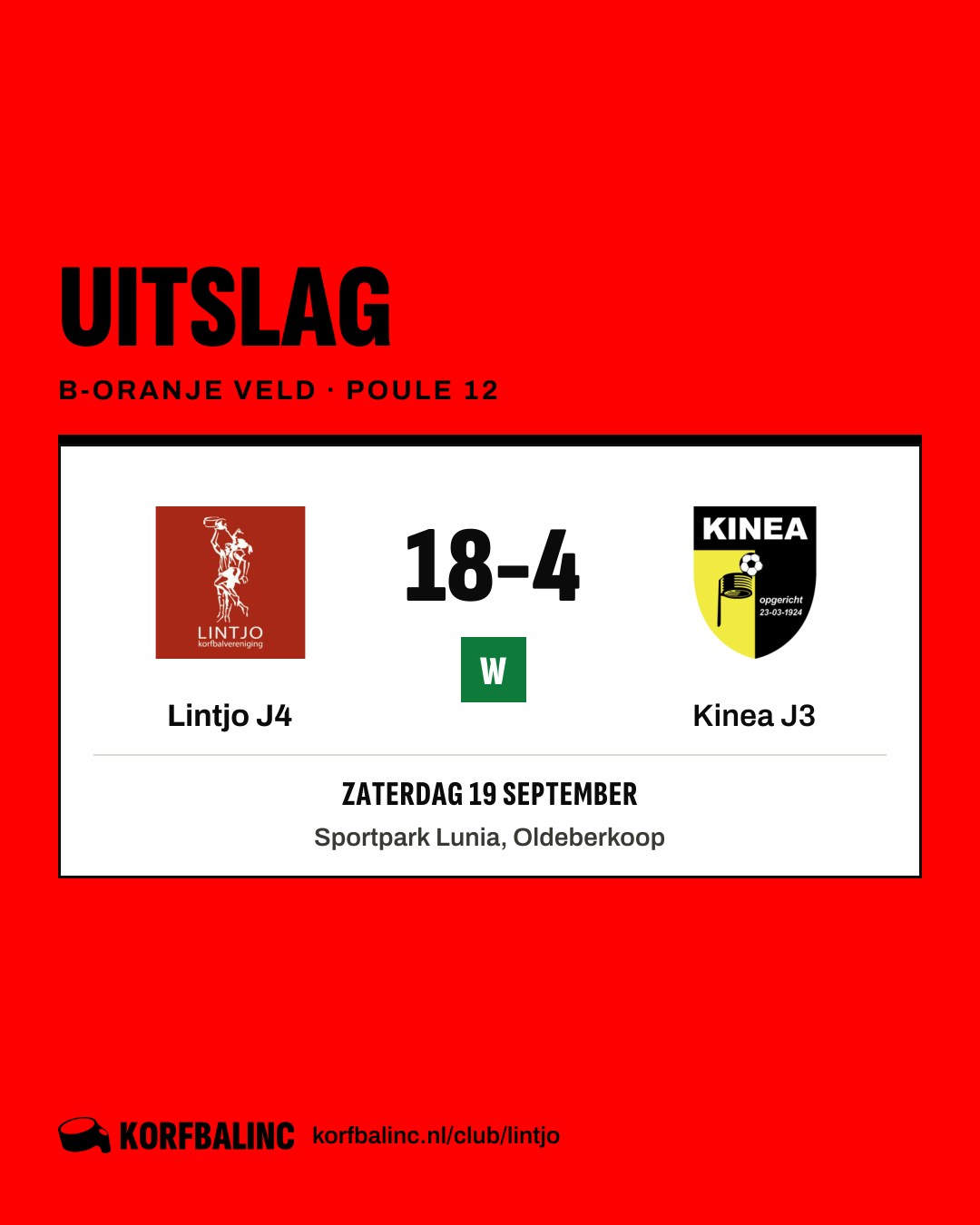 Lintjo J4 - Kinea J3
