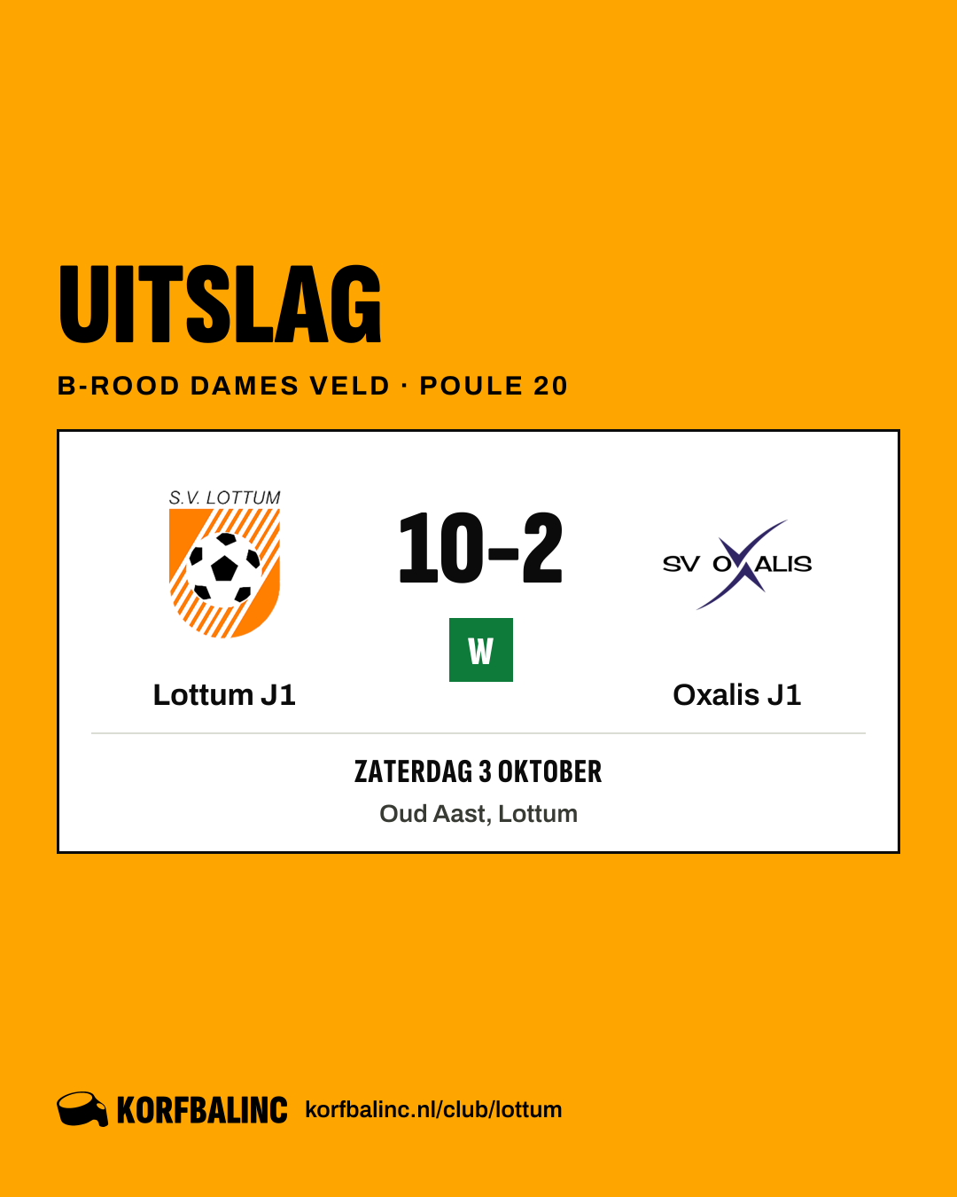 Lottum J1 - Oxalis J1