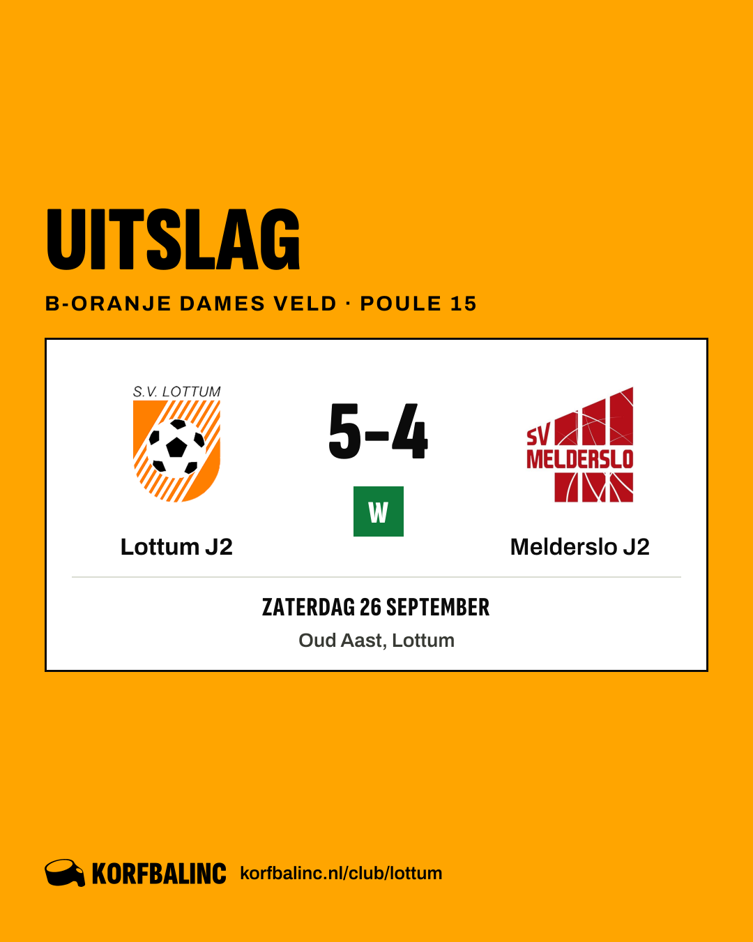 Lottum J2 - Melderslo J2