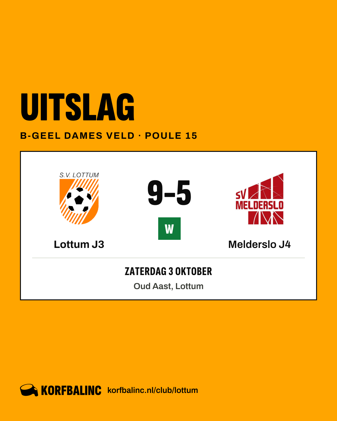 Lottum J3 - Melderslo J4