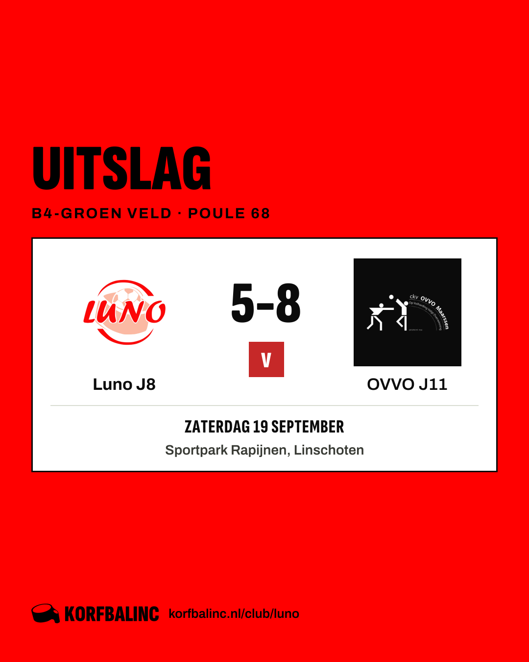 Luno J8 - OVVO J11