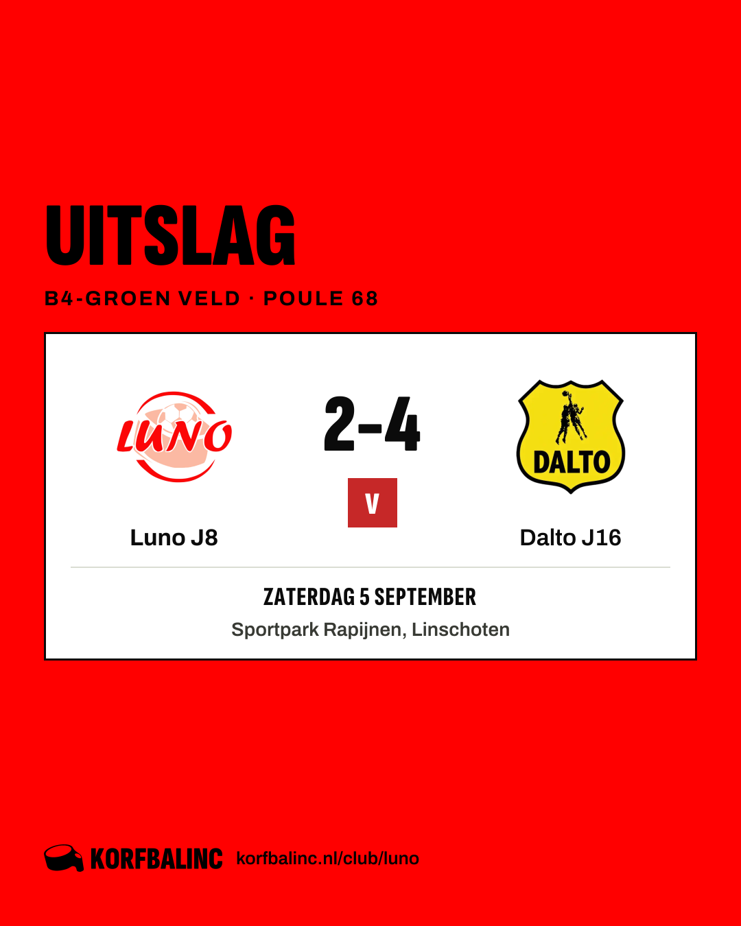 Luno J8 - Dalto J16