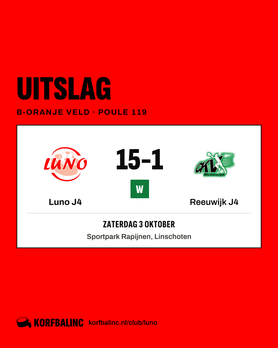 Luno J4 - Reeuwijk J4