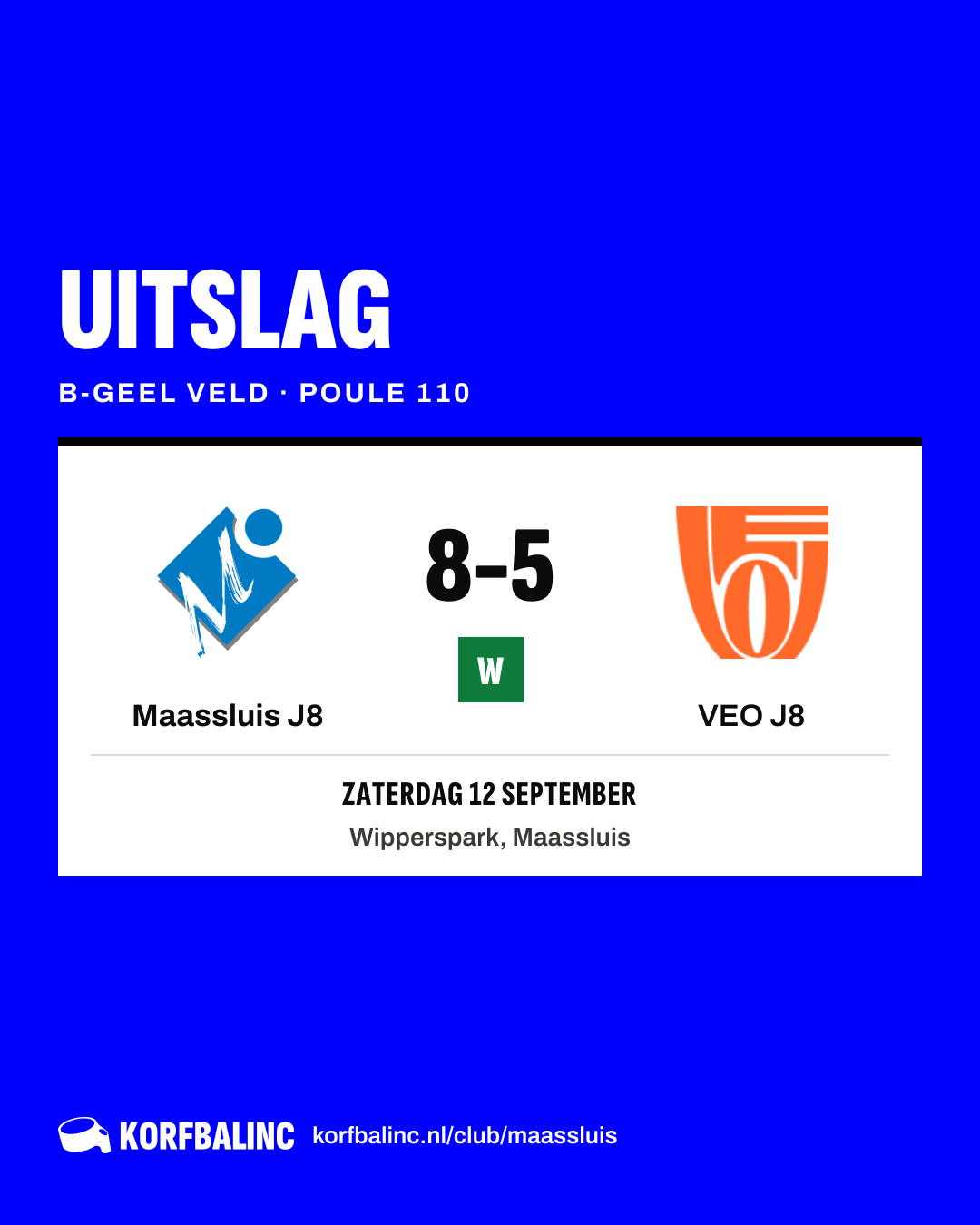 Maassluis J8 - VEO J8
