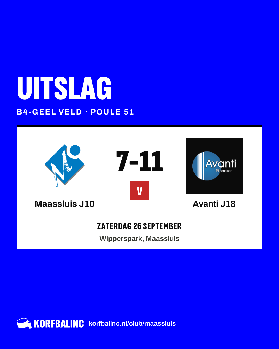 Maassluis J10 - Avanti J18