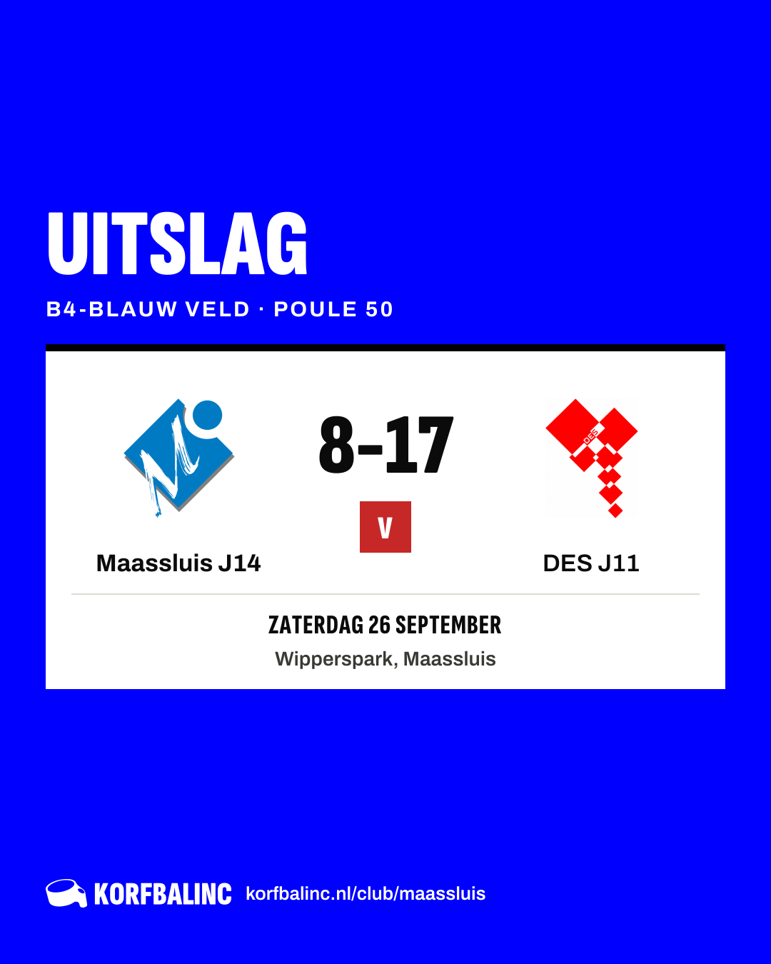 Maassluis J14 - DES J11