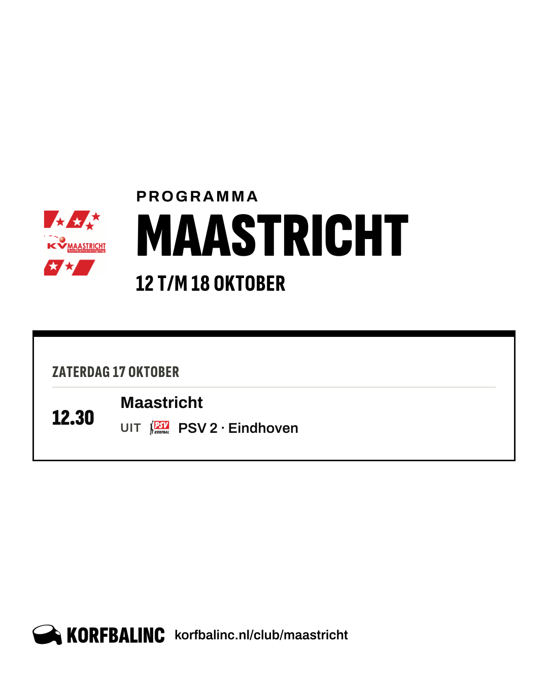Programma Maastricht