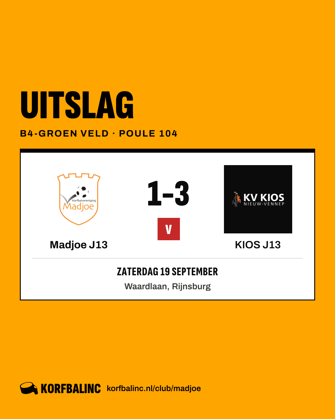 Madjoe J13 - KIOS J13