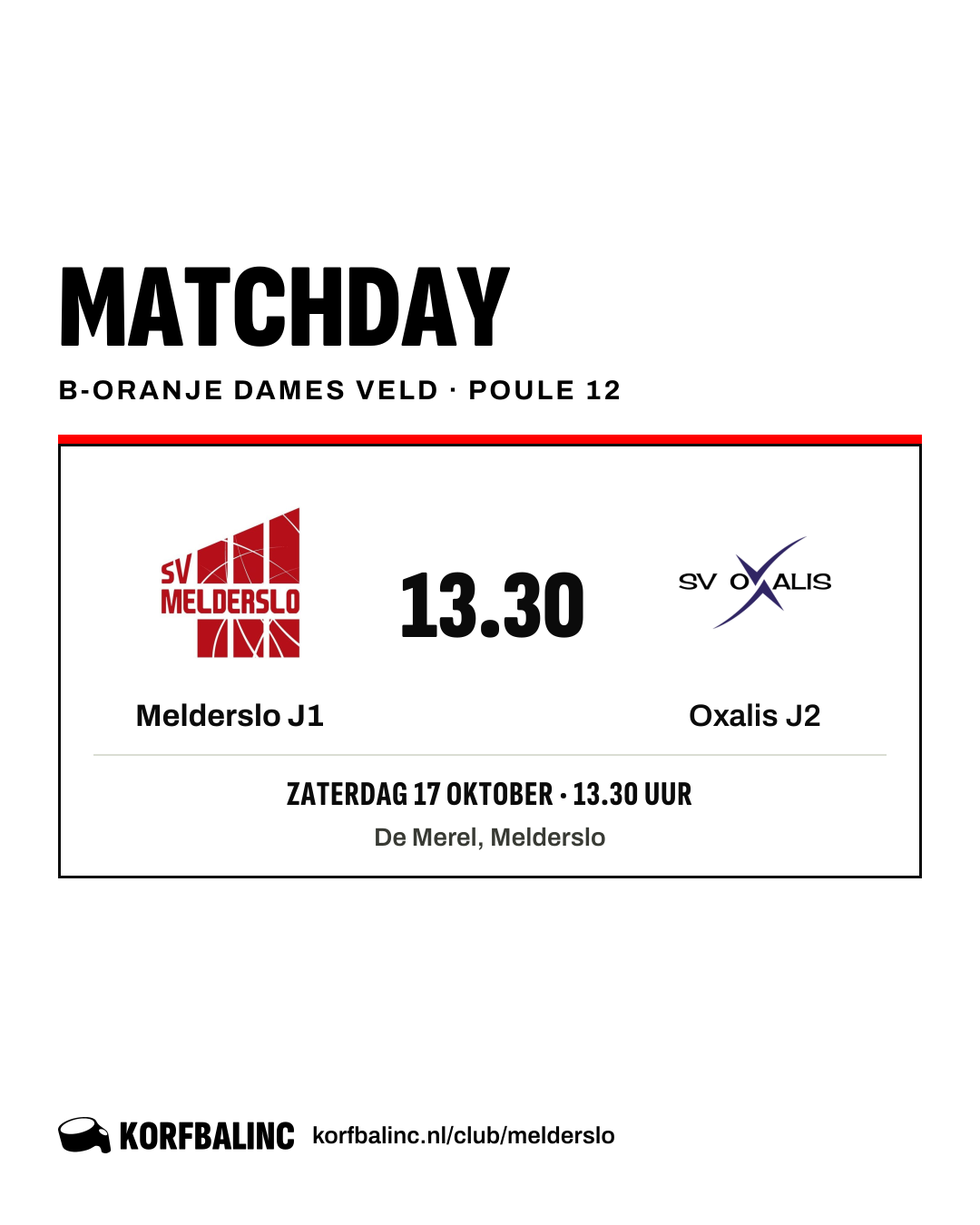 Melderslo J1 - Oxalis J2