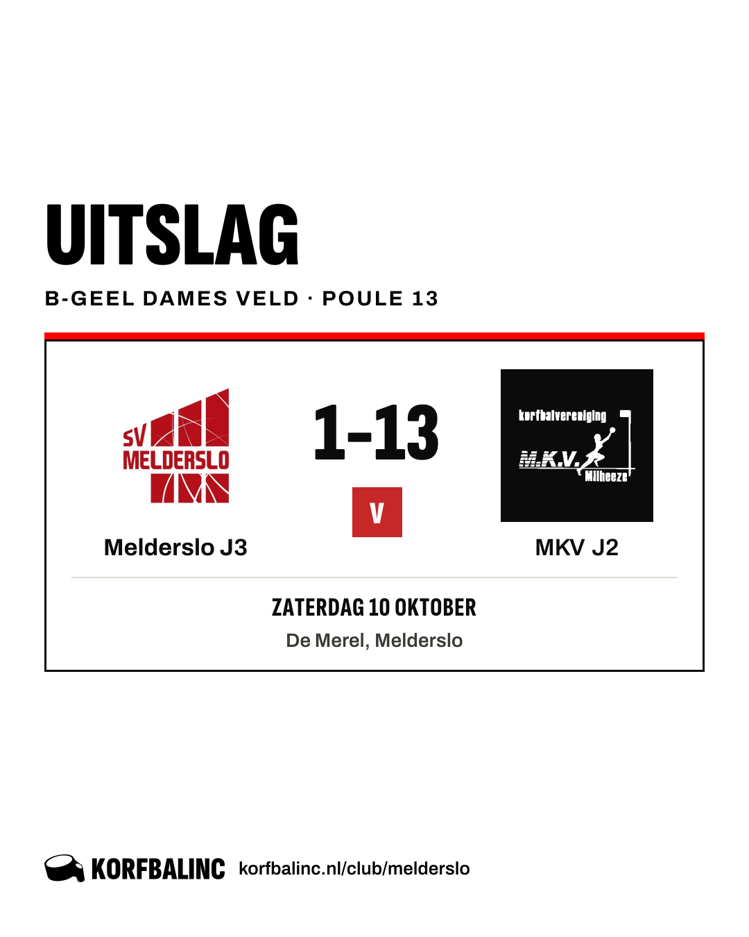 Melderslo J3 - MKV J2