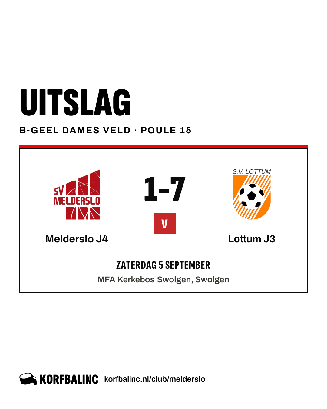 Melderslo J4 - Lottum J3