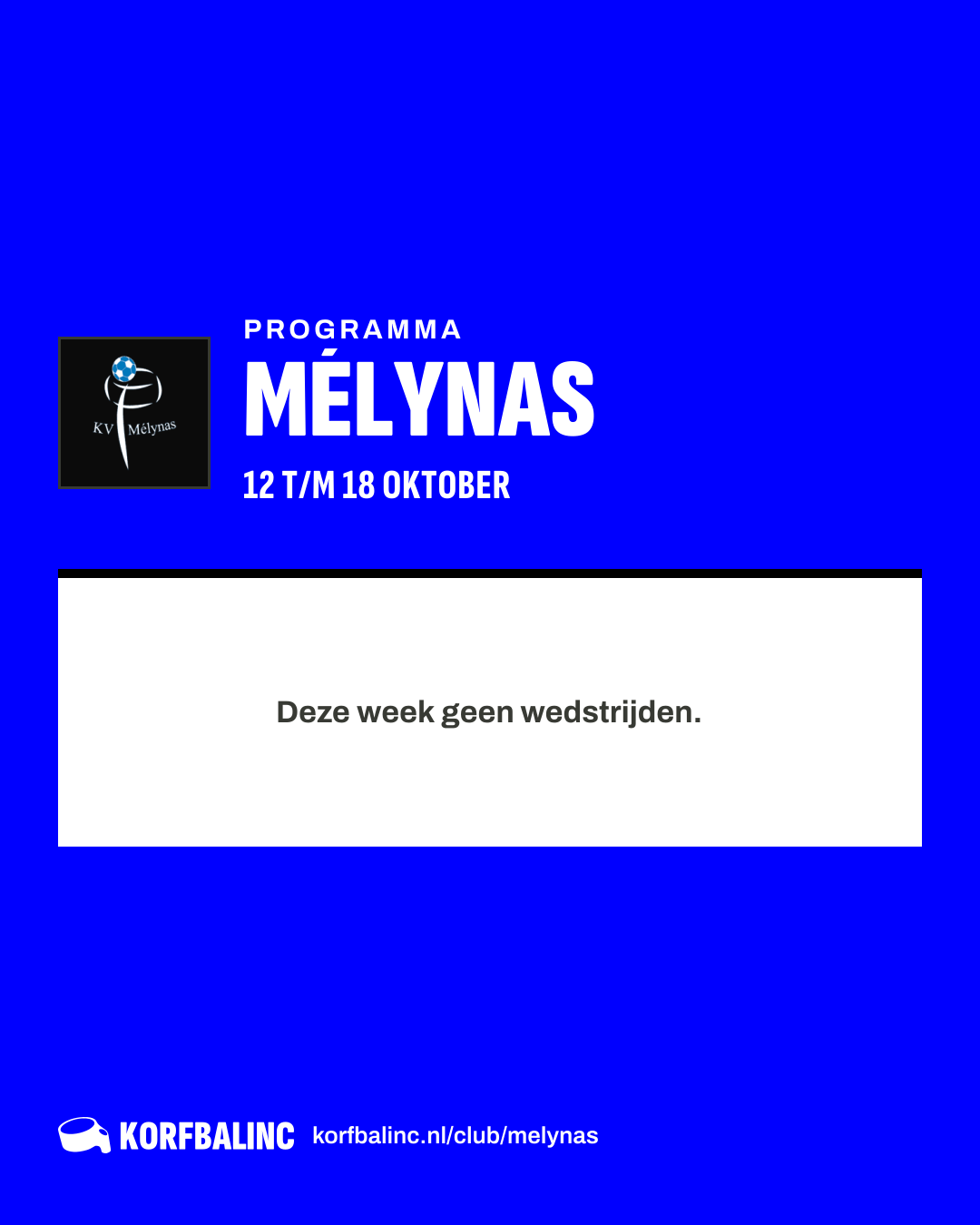 Uitslagen Mélynas