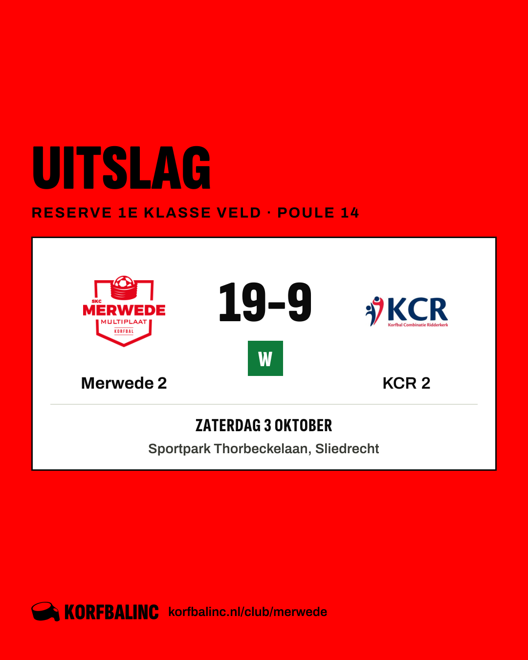 Merwede 2 - KCR 2