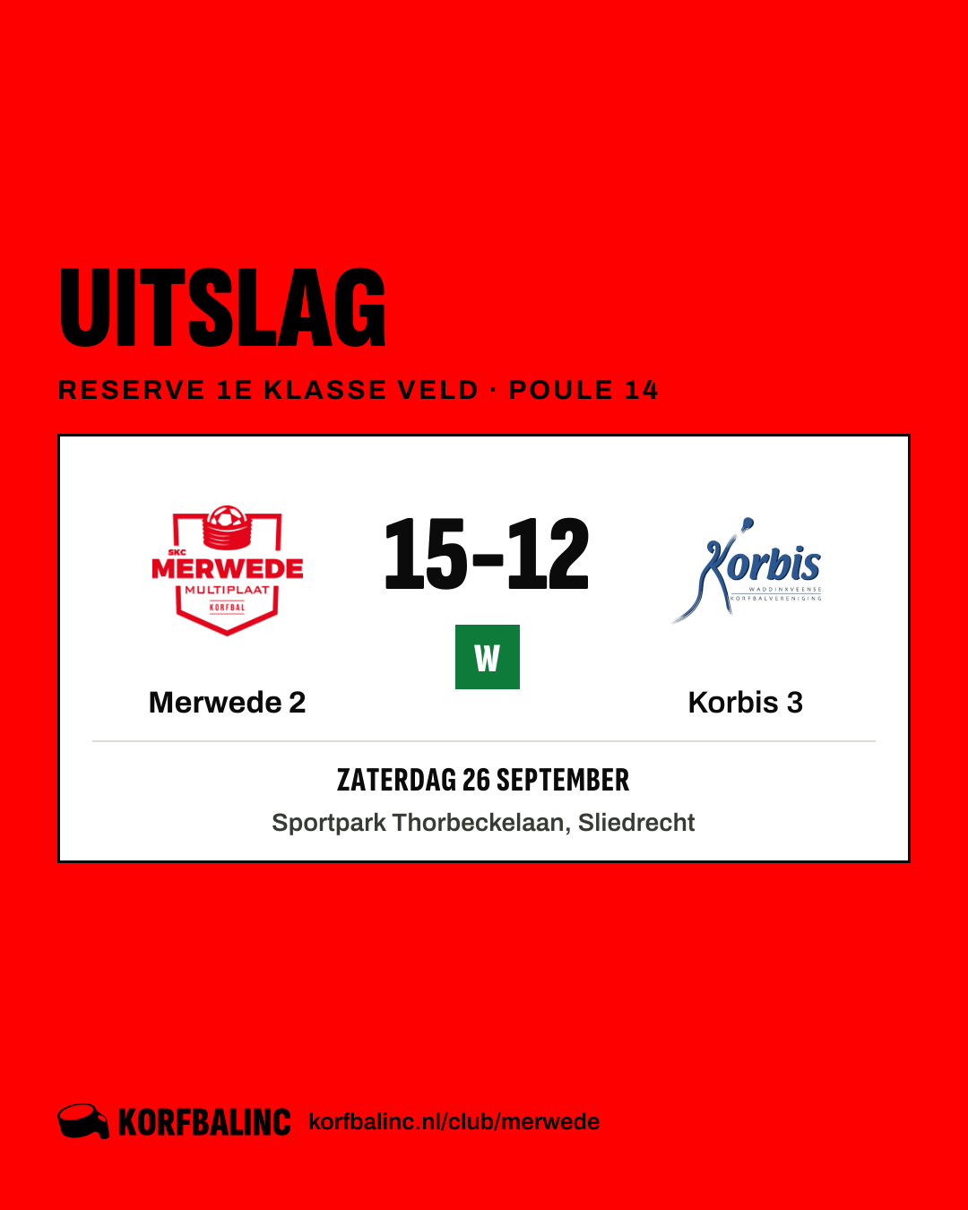 Merwede 2 - Korbis 3