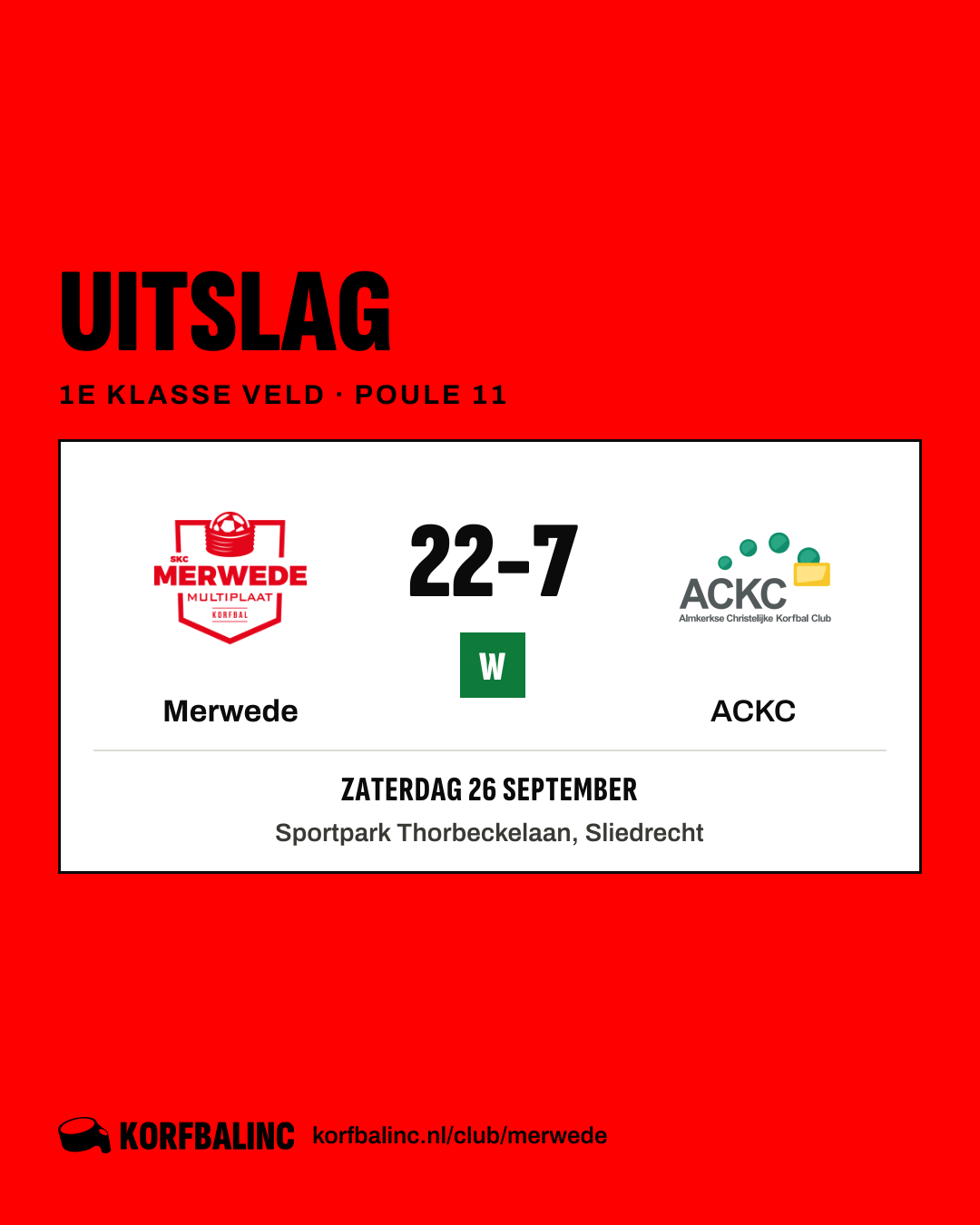 Merwede - ACKC