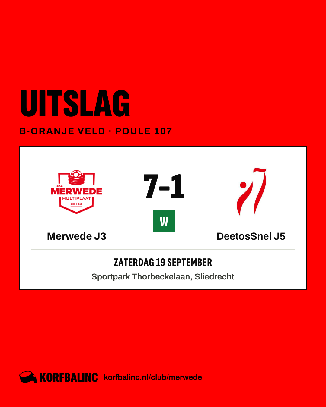 Merwede J3 - DeetosSnel J5