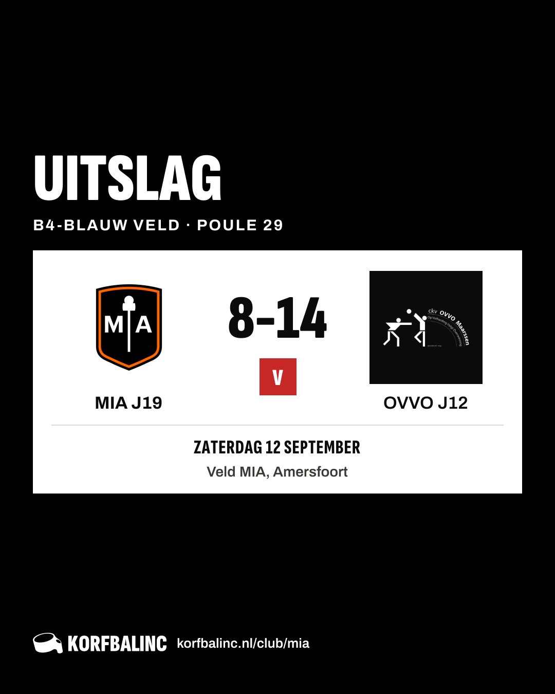 MIA J19 - OVVO J12