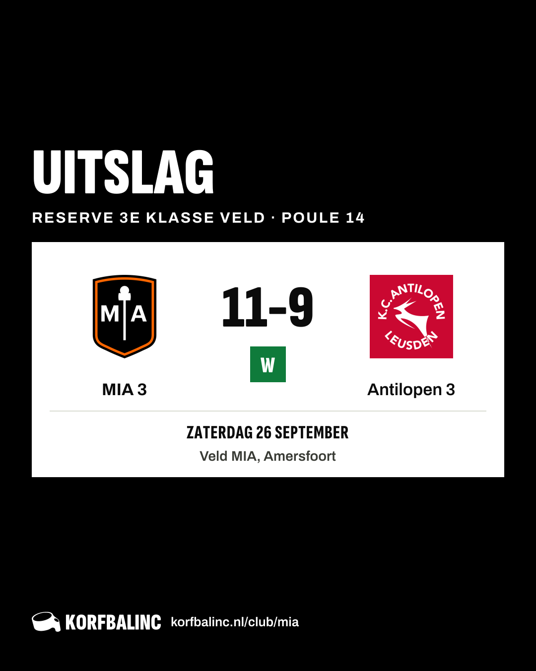 MIA 3 - Antilopen 3