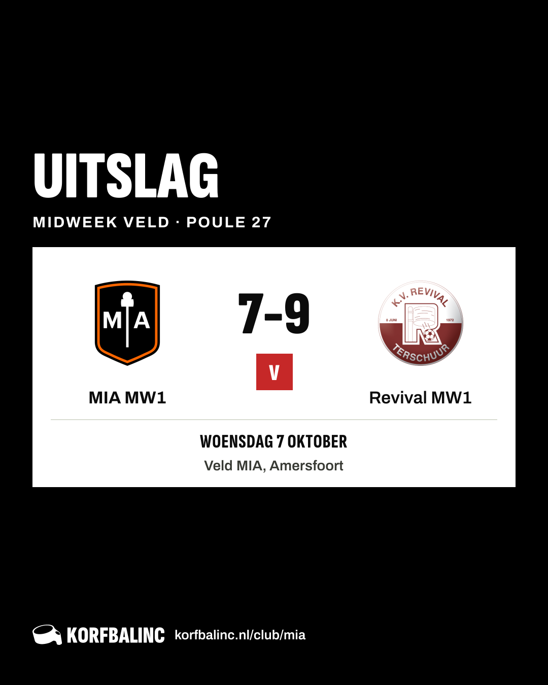 MIA MW1 - Revival MW1