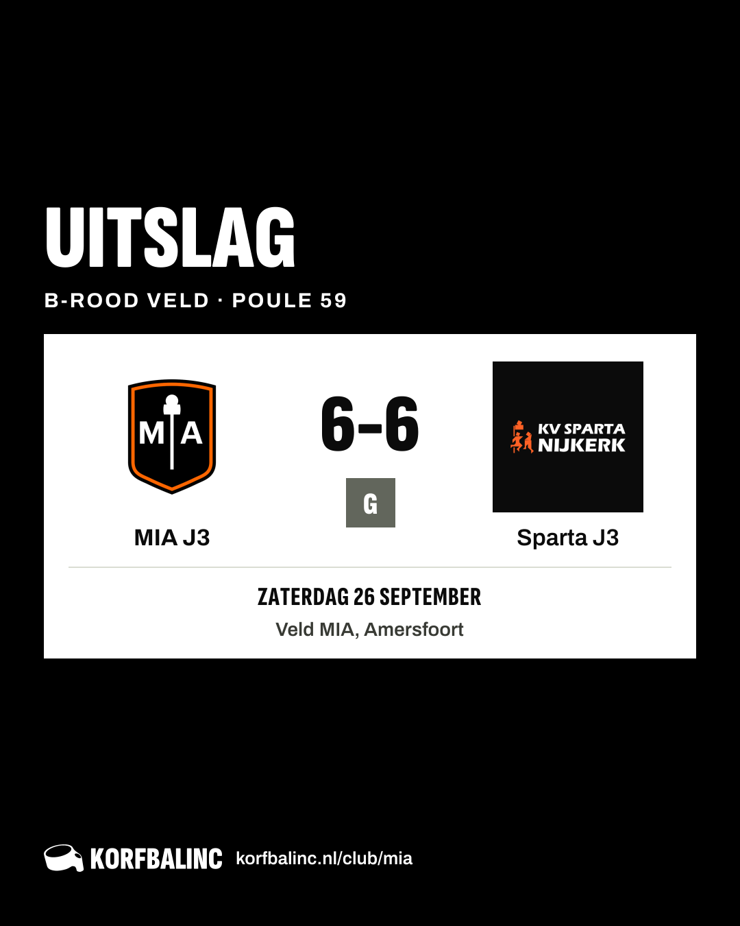 MIA J3 - Sparta J3