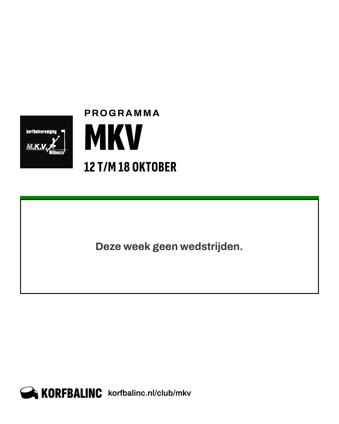 Uitslagen MKV